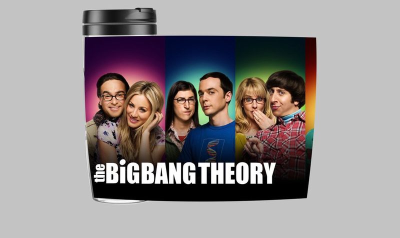 Термокружка Теория большого взрыва, The Big Bang Theory №1 - фото