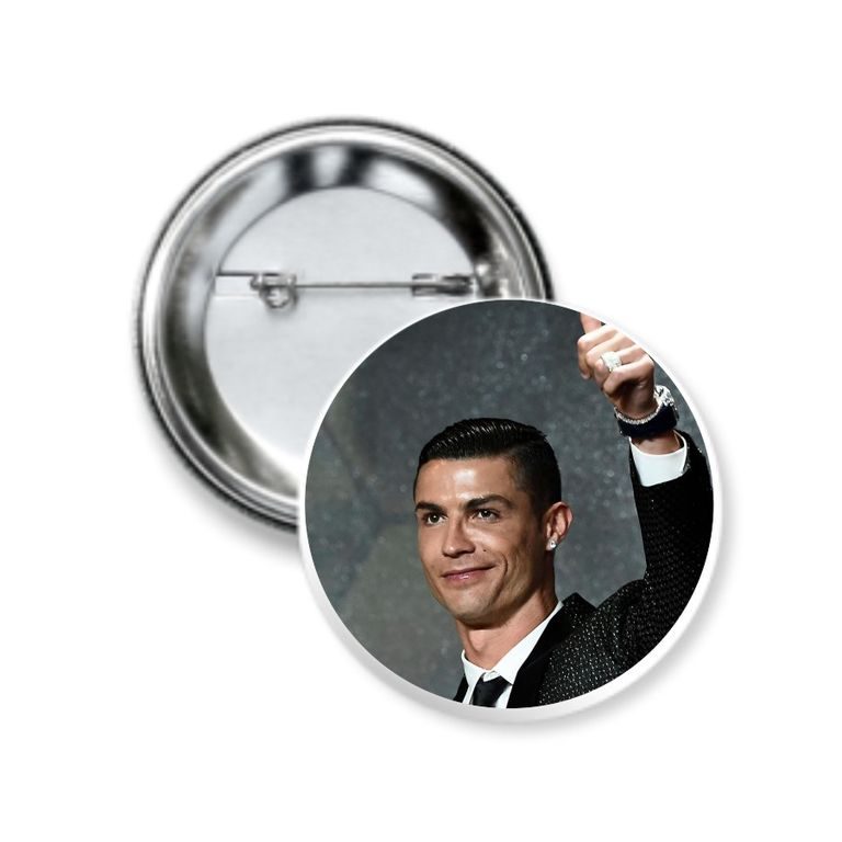 Значок Криштиану Роналду, Cristiano Ronaldo №1 - фото