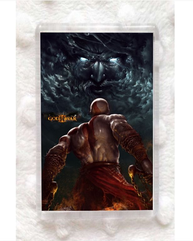 Магнит God of War №2 - фото