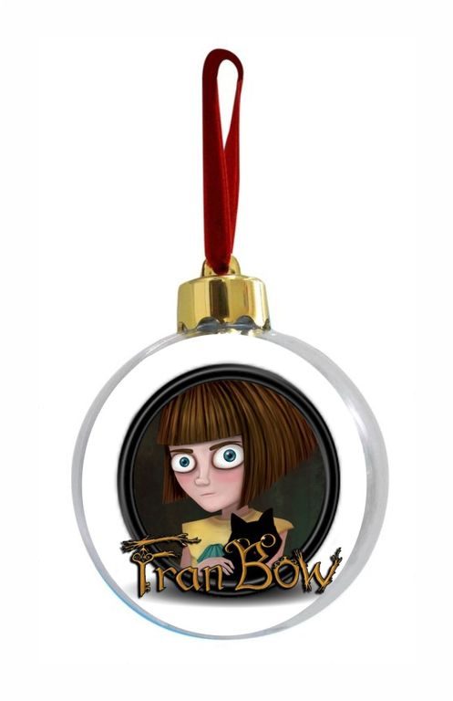 Шар елочный Фрэн Боу, Fran Bow №2 - фото