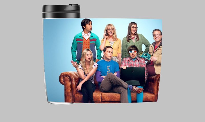Термокружка Теория большого взрыва, The Big Bang Theory №2 - фото