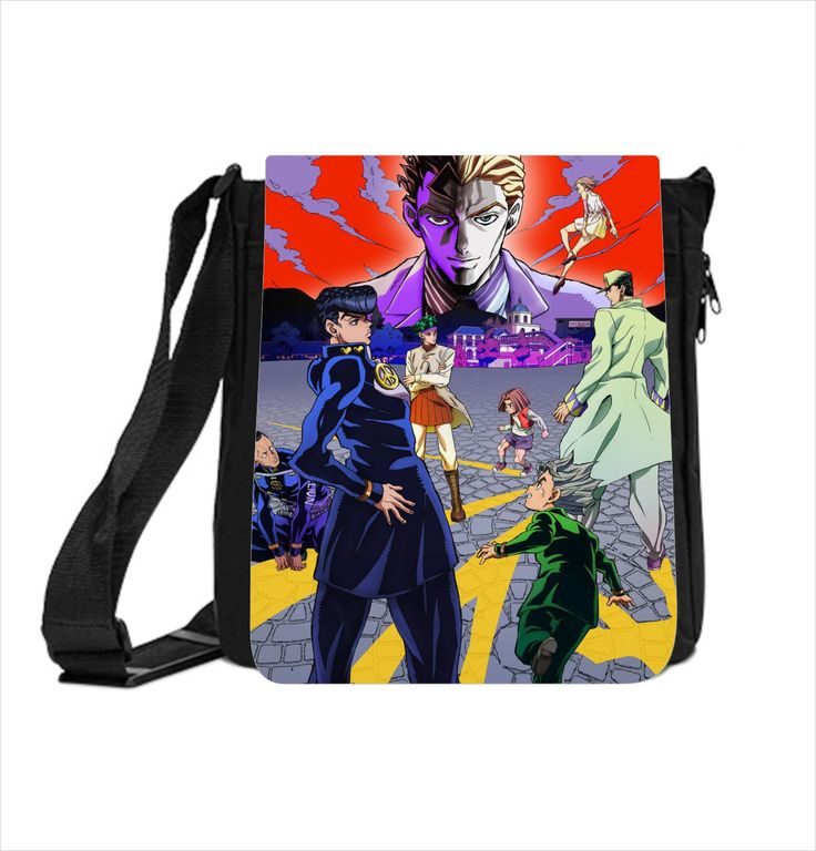 Сумка Невероятные приключения ДжоДжо, JoJo’s Bizarre Adventure №2 - фото
