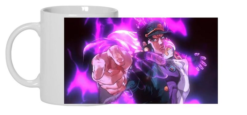 Кружка Невероятные приключения ДжоДжо, JoJo’s Bizarre Adventure №2 - фото