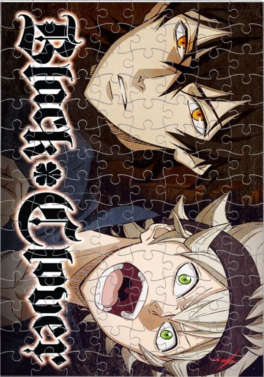 Пазл Черный Клевер, Black Clover №2 - фото