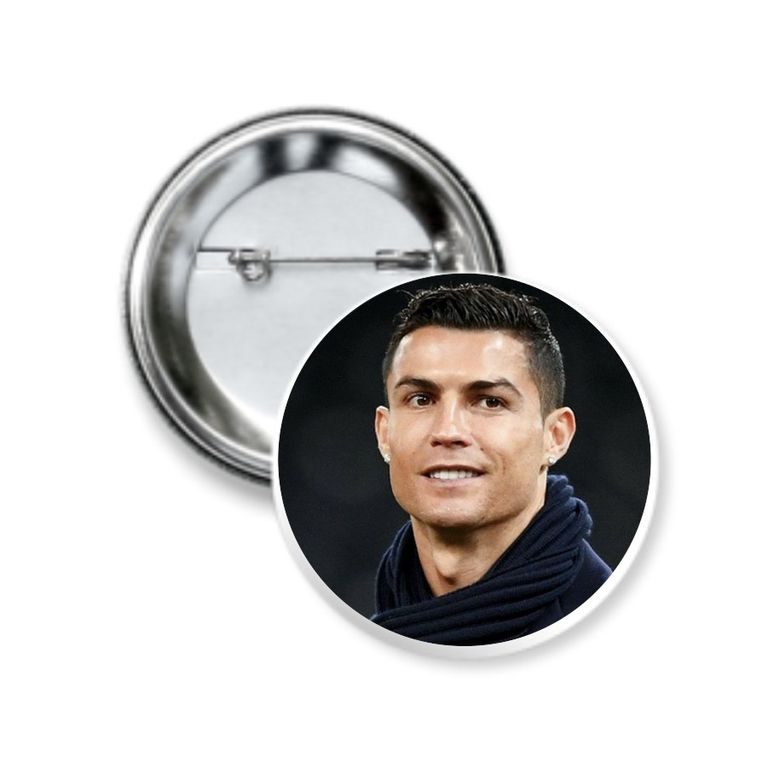 Значок Криштиану Роналду, Cristiano Ronaldo №2 - фото