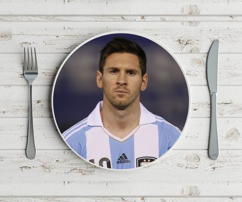 Тарелка Лионель Месси, Lionel Messi №2 - фото