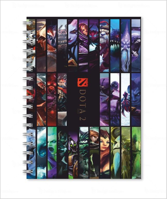 Тетрадь Dota №2 - фото