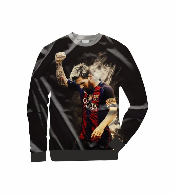 Свитшот 3Д Лионель Месси, Lionel Messi №2 - фото
