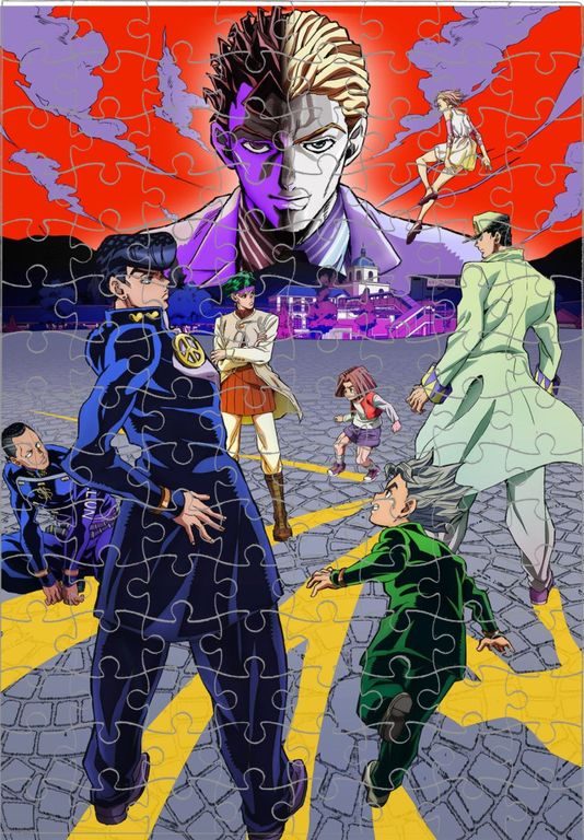 Пазл Невероятные приключения ДжоДжо, JoJo’s Bizarre Adventure №2 - фото
