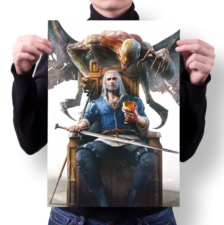 Плакат Witcher, Ведьмак №2 - фото