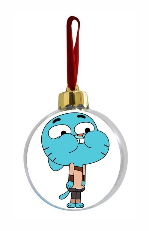 Новогодний ёлочный шар Удивительный мир Гамбола, The Amazing World of Gumball №2 - фото