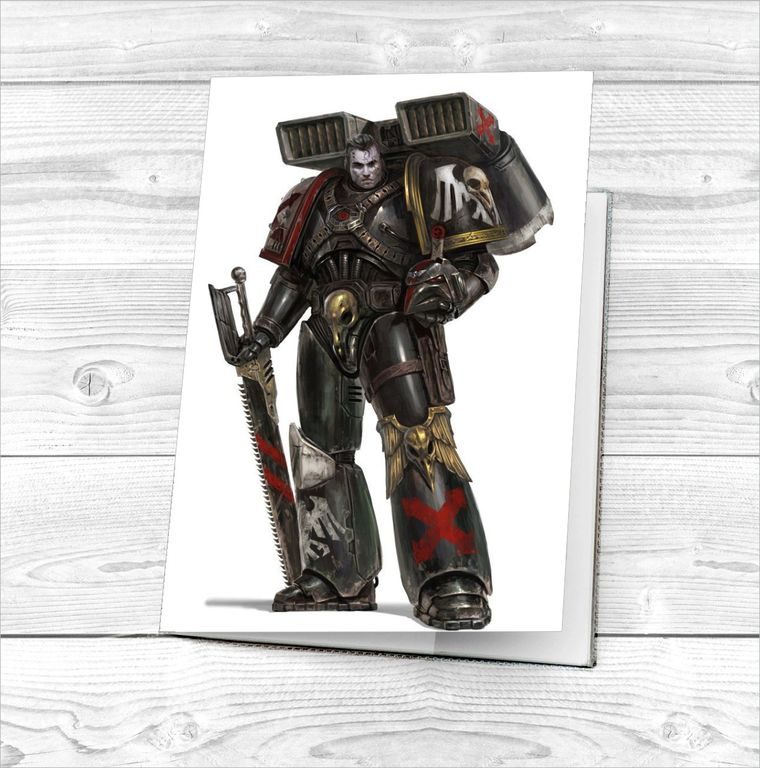 Обложка Вархаммер, Warhammer 40000 на паспорт №2 - фото