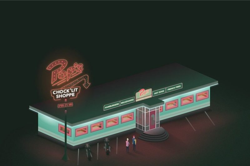 Виниловый мягкий магнит Ривердэйл, Riverdale №2 - фото