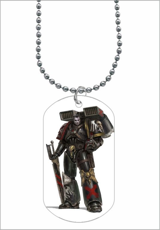 Жетон, кулон Вархаммер, Warhammer 40000 №2 - фото