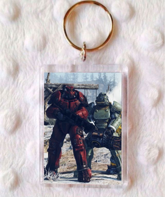 Брелок Fallout, Фоллаут №2 - фото