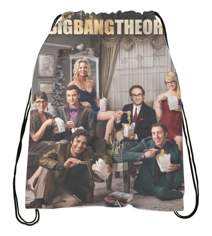 Сумка, мешок для обуви Теория большого взрыва, The Big Bang Theory №2 - фото