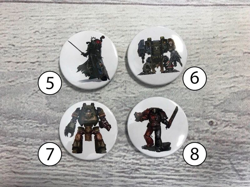 Значки Warhammer 40000 №2 - фото
