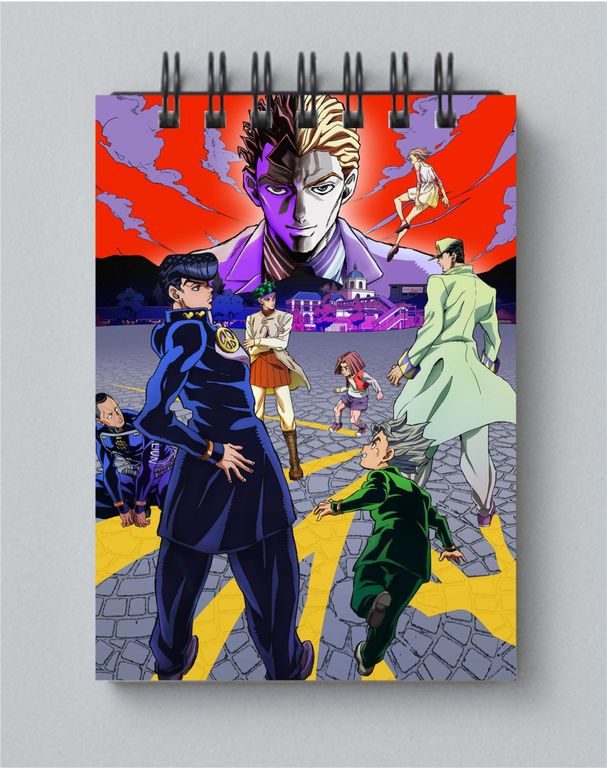Блокнот Невероятные приключения ДжоДжо, JoJo’s Bizarre Adventure №2 - фото