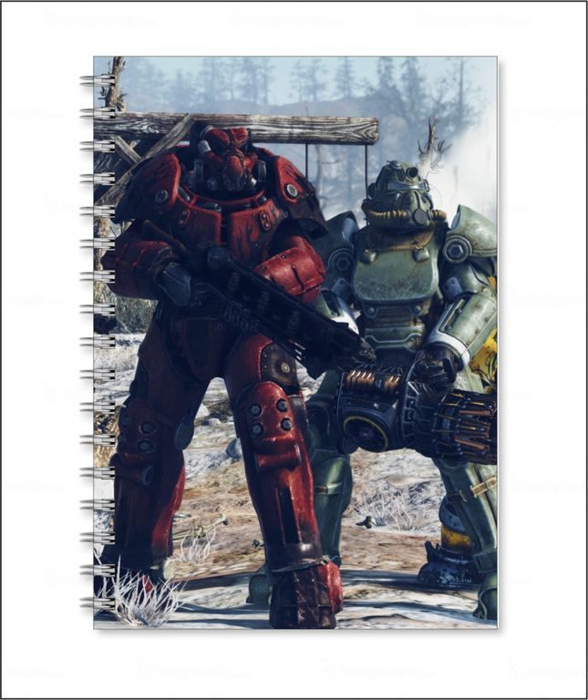 Тетрадь Fallout, Фоллаут №2 - фото