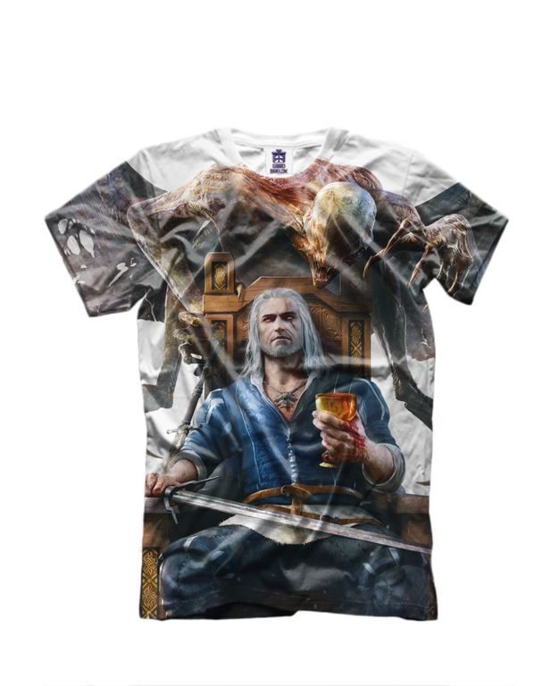 Футболка 3D Witcher, Ведьмак №2 - фото