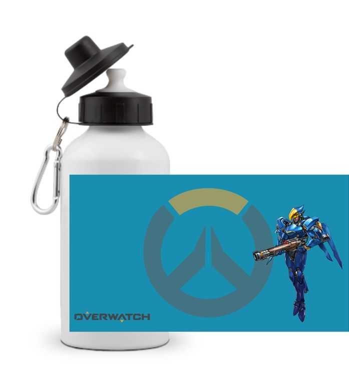 Спортивная бутылка Overwatch, Овервотч №2 - фото
