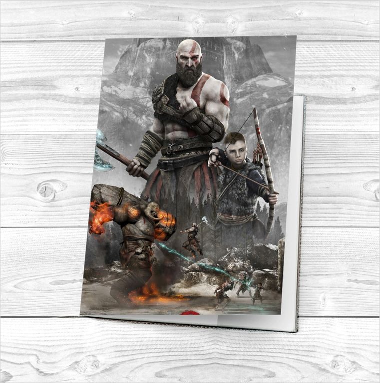 Обложка God of War на паспорт №2 - фото