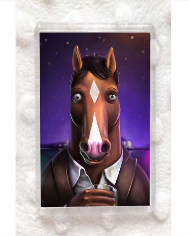 Магнит акриловый Конь БоДжек, BoJack Horseman №2 - фото