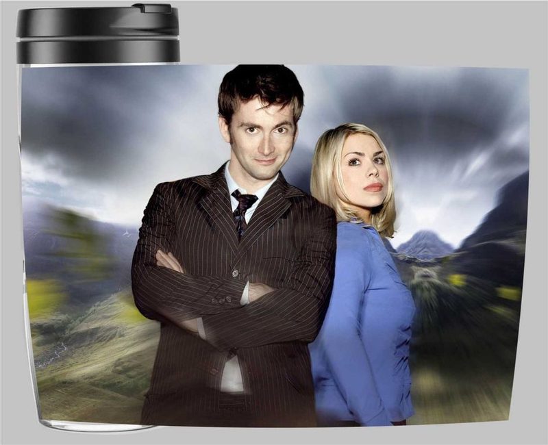 Спортивная бутылка Доктор Кто, Doctor Who №3 - фото