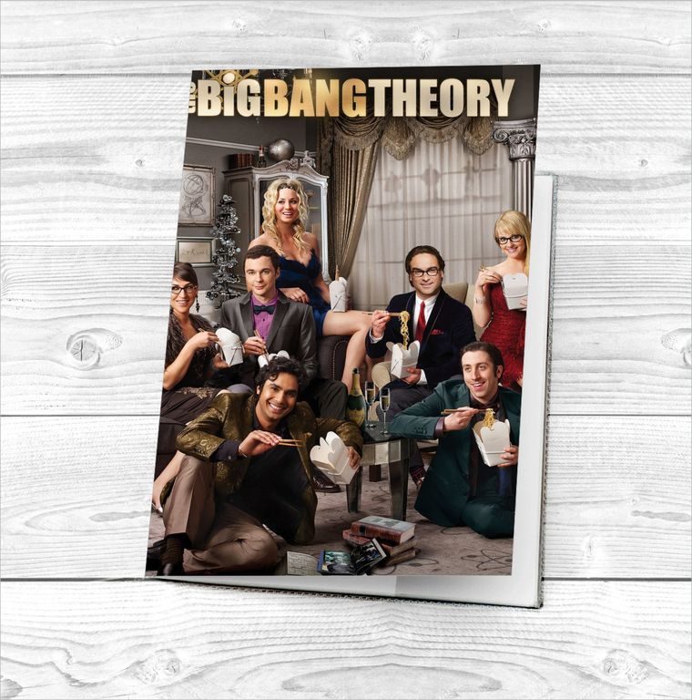 Обложка на паспорт Теория большого взрыва, The Big Bang Theory №2 - фото