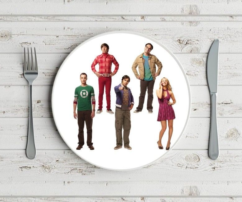 Тарелка Теория большого взрыва, The Big Bang Theory №2 - фото