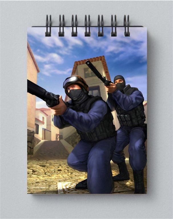 Блокнот Counter-Strike, CS GO, Контр Страйк №2 - фото