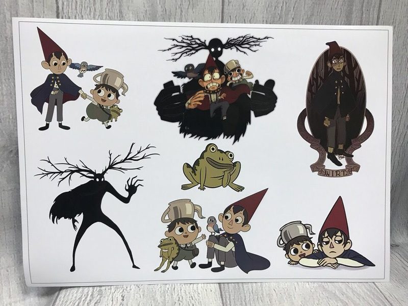 Стикеры По ту сторону изгороди, Over the garden wall №2 - фото