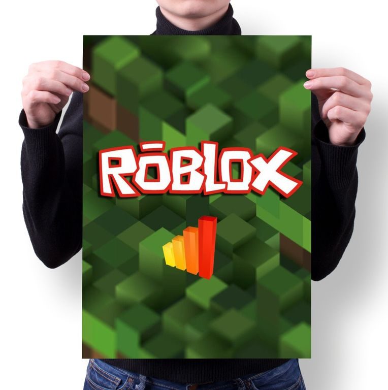 Плакат Роблокс, Roblox №2 - фото