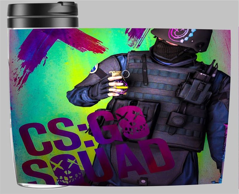 Термокружка Counter-Strike, CS GO, Контр Страйк №2 - фото