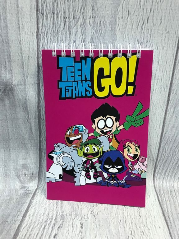 Блокнот Юные Титаны Вперёд, Teen Titans Go №2 - фото