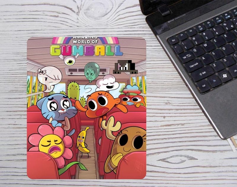 Коврик для мышки Удивительный мир Гамбола, The Amazing World of Gumball №3 - фото