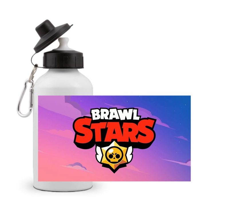 Спортивная бутылка БРАВЛ СТАРС, BRAWL STARS №2 - фото