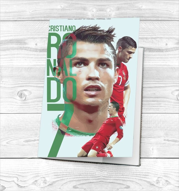 Обложка Криштиану Роналду, Cristiano Ronaldo на паспорт №2 - фото