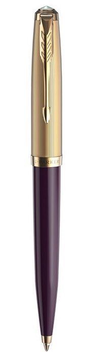 Шариковая ручка Parker 51 DELUXE PLUM GT 2123518 - фото