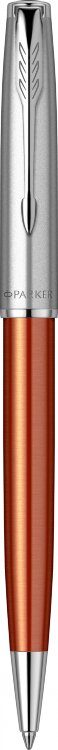 Шариковая ручка Parker Sonnet Essentials Orange SB Steel CT 2169361 - фото