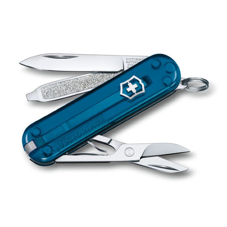 Нож-брелок Classic SD Colors Sky High VICTORINOX 0.6223.T61G - фото