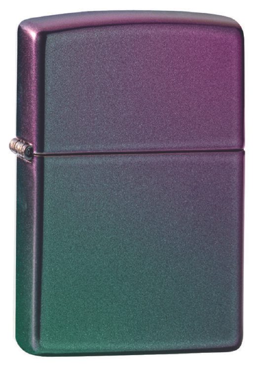 Газовая зажигалка Zippo Iridescent 49146 с двойной дугой - фото
