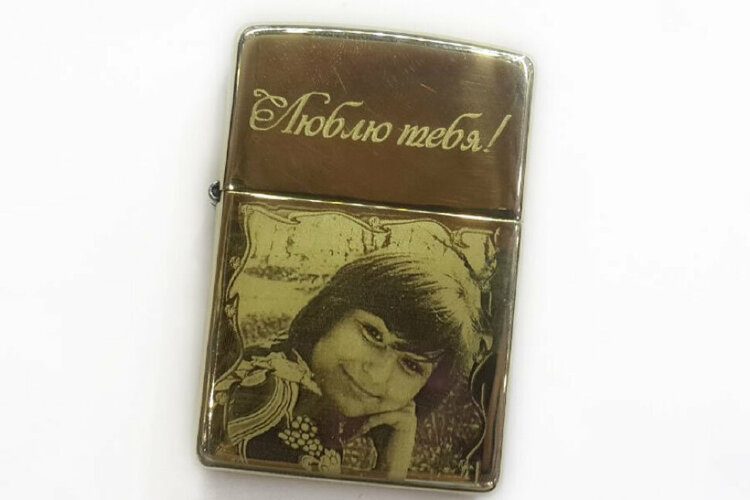 Электронная USB Зажигалка Zippo High Polish Brass 254B - фото