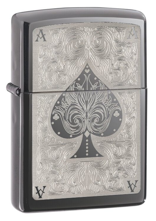 Зажигалка Zippo 28323 Classic Black Ice - фото