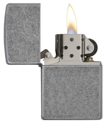 Зажигалка Zippo Antique Silver Plate 121FB - фото
