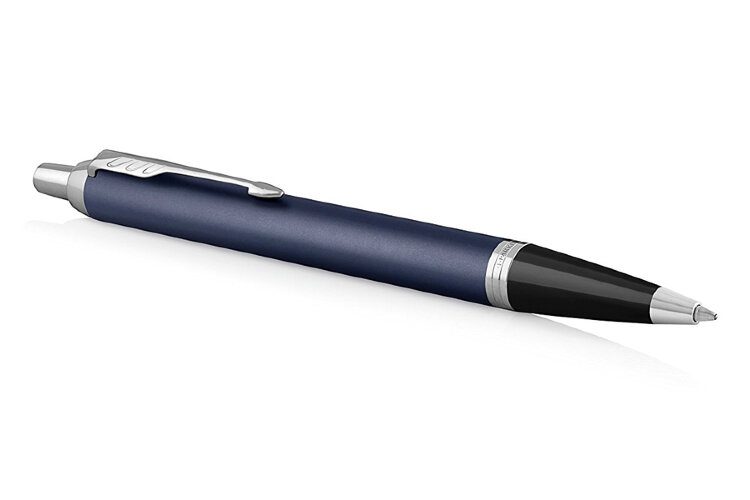 Шариковая Ручка Parker IM Metal Matte Blue CT 1931668 - фото