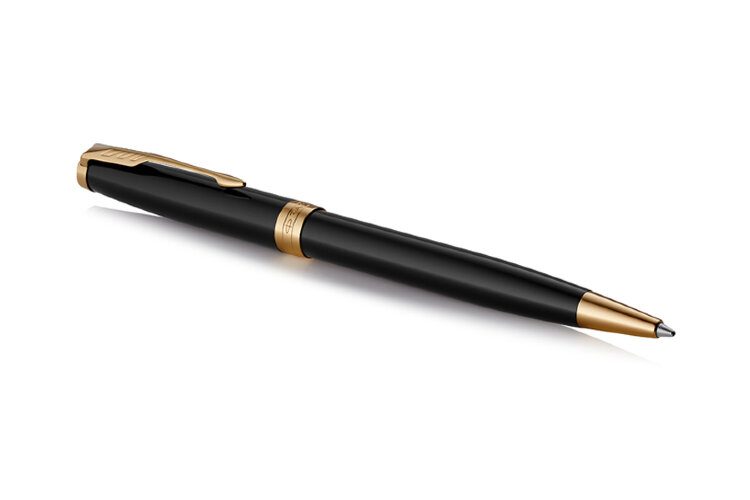 Шариковая ручка Parker Sonnet Core K530, Lacquer Deep Black GT 1931497,1950784 - фото