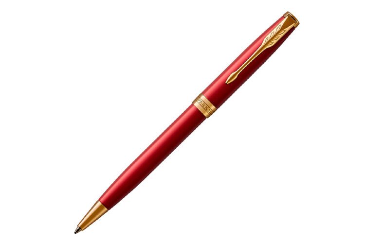 Шариковая Ручка Parker Essential Sonnet Laque Red GT 1931476 - фото
