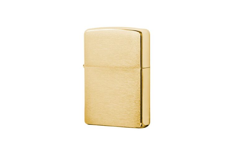 Зажигалка Zippo Brushed Brass 204B - фото