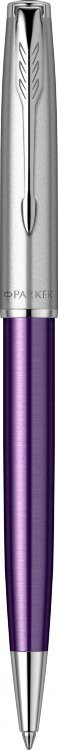 Шариковая ручка Parker Sonnet Essentials Violet SB Steel CT 2169369 - фото